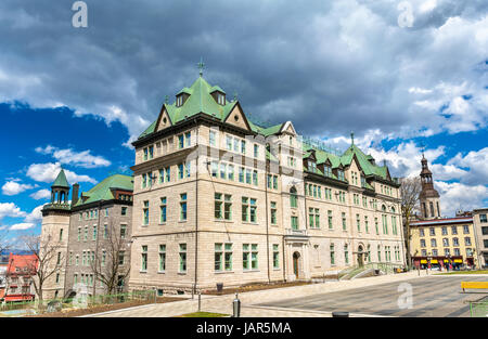 Rathaus von Quebec City in Kanada Stockfoto
