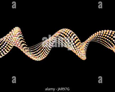 Serie pure Geometrie. Hintergrund der isolierten Spirale Elemente für Ihr Design muss zum Thema Wirtschaft, Wissenschaft und Technologie Stockfoto