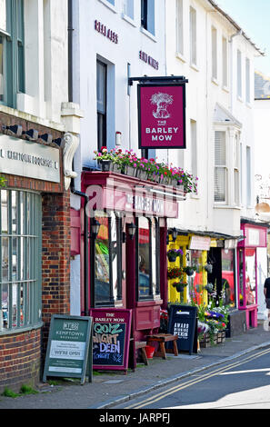 The Barley Mow Pub in Kemptown oder Kemp Town Brighton UK Stockfoto