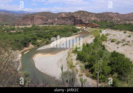 Typische mexikanische Landschaft Stockfoto