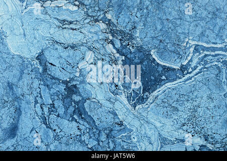 Blauer Marmor Textur Hintergrund. Stockfoto