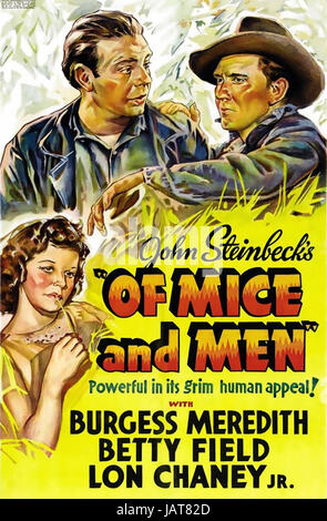 VON Mäusen und Männern 1939 United Artists film Stockfoto