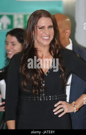 Stephanie McMahon außerhalb ITV Studios mit: Stephanie McMahon Where: London, Vereinigtes Königreich bei: Kredit-8. Mai 2017: Rocky/WENN.com Stockfoto