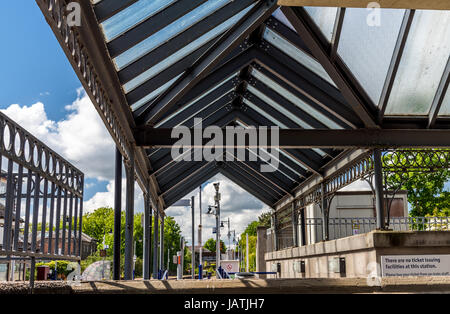 Broughty Ferry Station - kleine lokale s-Bahnstation in der Nähe von Dundee Stockfoto