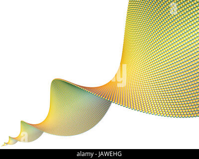 Serie pure Geometrie. Hintergrund der isolierten Spirale Elemente für Ihr Design muss zum Thema Wirtschaft, Wissenschaft und Technologie Stockfoto