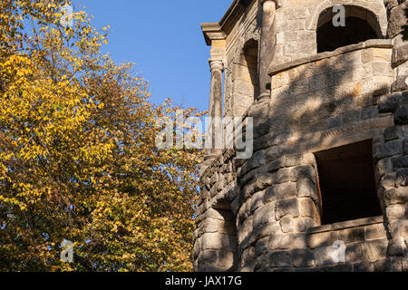 Landschaftspark Spiegelsberge Halberstadt Belvedere Stockfoto