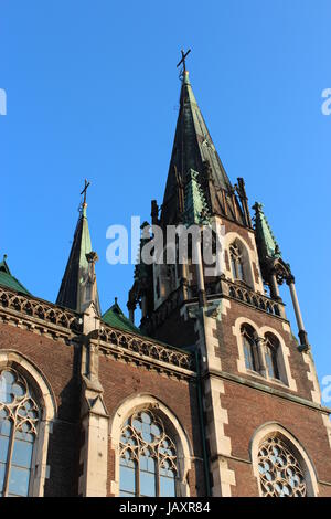 architektonische Ensemble des Tempels von st. Olga und Elisabeth in Lvov Stadt Stockfoto