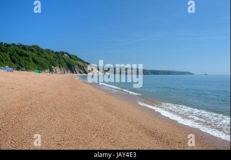 Das beliebte Urlaubsziel von Slapton Sands, Devon, England. Stockfoto