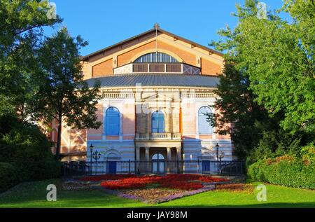 Bayreuther Festspielhaus - Bayreuther Festspielhaus 03 Stockfoto