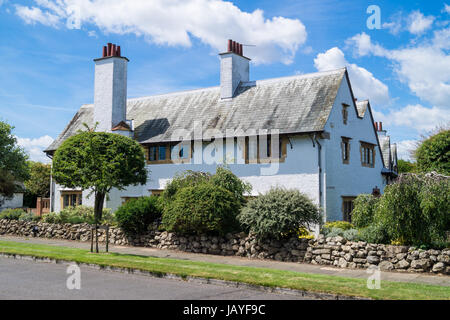 "Homestead", Kunst und Handwerk Haus von Charles Francis Annesley Voysey (1857-1941), 1905, Frinton-on-Sea, Essex, England Stockfoto