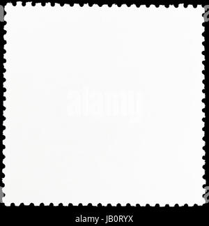 Hintergrund von Rückseite des quadratischen Briefmarke Stockfoto