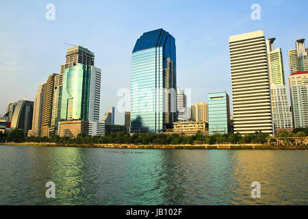 Blick auf die Stadt von Bangkok, Thailand Stockfoto