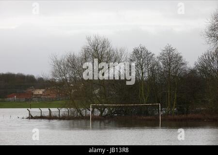 TADCASTER Brauerei JUNIOR FC TADCASTER ALBION JUNIOR FC TADACASTER NORTH YORKSHIRE ENGLAND 8. Januar 2012 Stockfoto