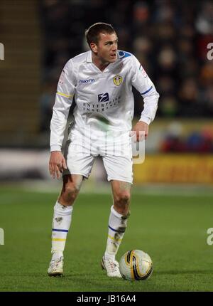 PAUL CONNOLLY LEEDS UNITED FC Burnley FC KC STADIUM HULL ENGLAND 6. März 2012 Stockfoto