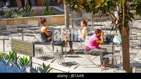 Beverly Canon Gärten in Beverly Hills - LOS ANGELES - Kalifornien Stockfoto