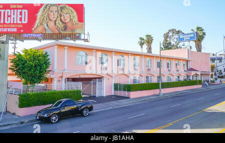 Rodeway Inn Motel in Los Angeles - LOS ANGELES - Kalifornien Stockfoto