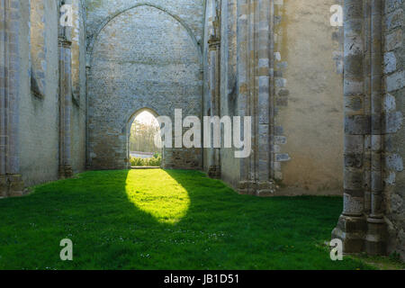 Loiret (45), Yèvre-la-Ville, Ancienne Commune de Yèvre-le-Châtel, Classée Dans Les Plus Beau Dorf de France, Frankreich, Église Saint-Lubin / / Frankreich, Stockfoto