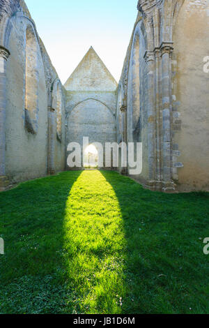 Loiret (45), Yèvre-la-Ville, Ancienne Commune de Yèvre-le-Châtel, Classée Dans Les Plus Beau Dorf de France, Frankreich, Église Saint-Lubin / / Frankreich, Stockfoto