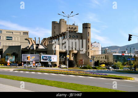 Hauptpost, Skopje, Mazedonien Stockfoto