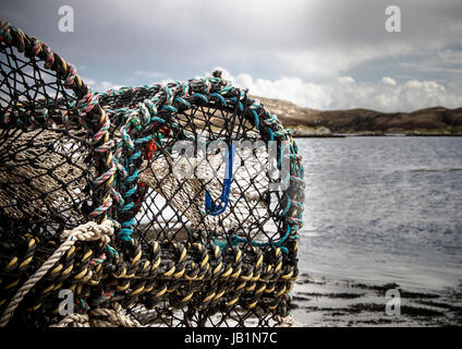 Gatter auf den Docks Stockfoto