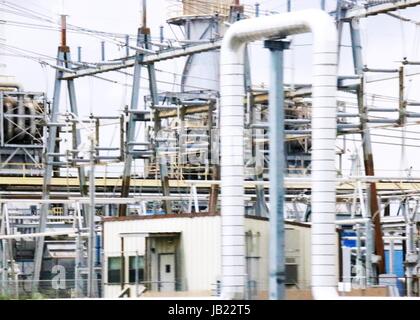 INDUSTRIE-RAFFINERIE IN TEXAS LATPORTE Stockfoto