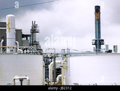 INDUSTRIE-RAFFINERIE IN TEXAS LATPORTE Stockfoto