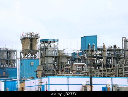 INDUSTRIE-RAFFINERIE IN TEXAS LATPORTE Stockfoto