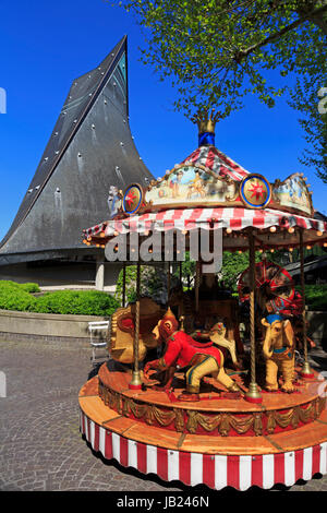 Saint Joan of Arc Kirche, Altstadt, Rouen, Normandie, Frankreich, Europa Stockfoto