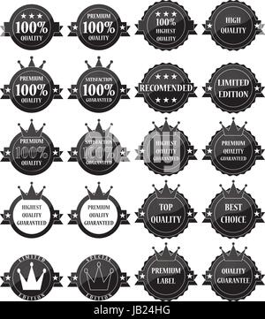 Sammlung von Premium-Qualität-Label, eps10 Vektor Stock Vektor