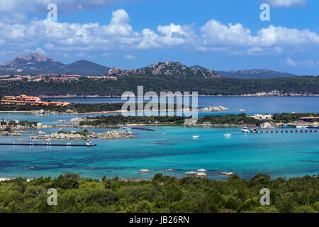 Baja Sardinia in der Nähe von Palau an der Nordostküste von Sardinien - Italien Stockfoto