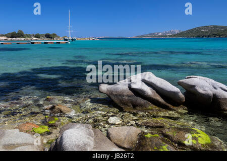 Baja Sardinia in der Nähe von Palau an der Nordostküste von Sardinien - Italien Stockfoto