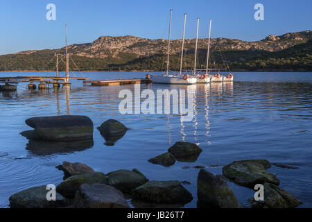 Baja Sardinia in der Nähe von Palau an der Nordostküste von Sardinien - Italien Stockfoto