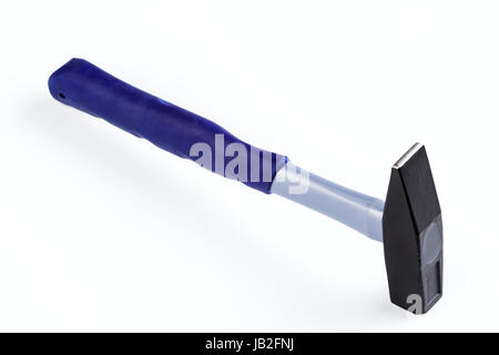 Fiberglas hammer isolierten auf weißen Hintergrund Stockfoto