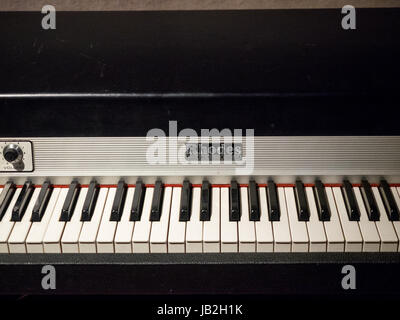 Rhodes E-Piano an der RCA Victor Recording Studio in Nashville, Tennessee, wo Elvis Presley aufgenommen Stockfoto