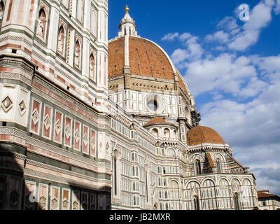 der Dom von Florenz, benannt nach Santa Maria del Fiore. Italien Stockfoto