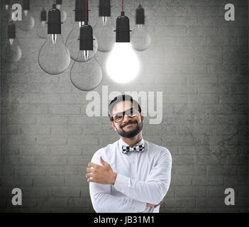 Konzept der neuen Geschäftsidee Stockfoto