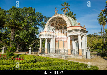 Park Villa Giulia in Palermo; Italien Stockfoto