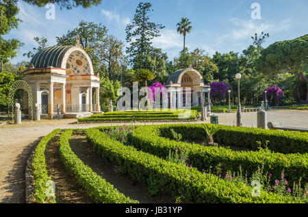 Park Villa Giulia in Palermo; Italien Stockfoto