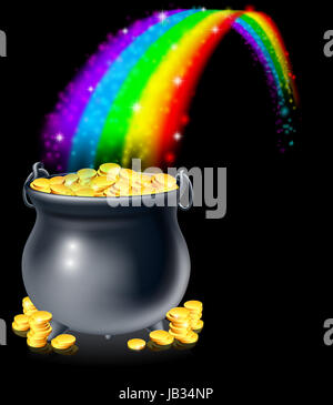 Topf Voll Gold Regenbogen Topf Voll Gold Regenbogen