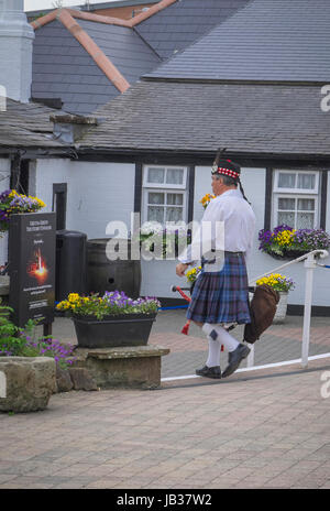 Gretna Green ist ein Dorf im Süden von Schottland ist berühmt für Runaway Hochzeiten Stockfoto