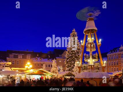 Annaberg-Buchholz Weihnachtsmarkt - Weihnachtsmarkt Annaberg-Buchholz 18 Stockfoto