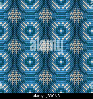 Nahtlose Strickpullover Hintergrundmuster Stockfoto