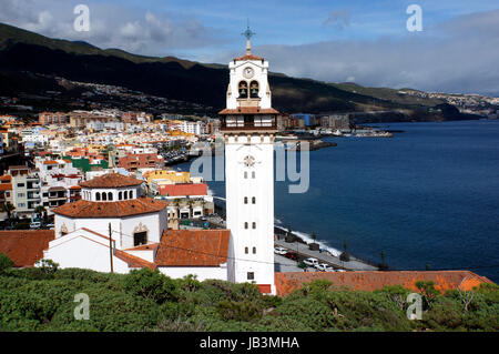 Basilica de Nuestra Senore de Candelaria, Teneriffa, Spanien Stockfoto