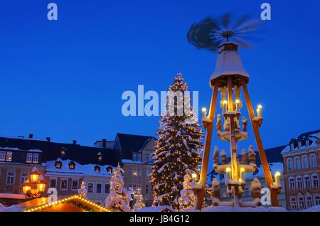 Annaberg-Buchholz Weihnachtsmarkt - Weihnachtsmarkt Annaberg-Buchholz 21 Stockfoto