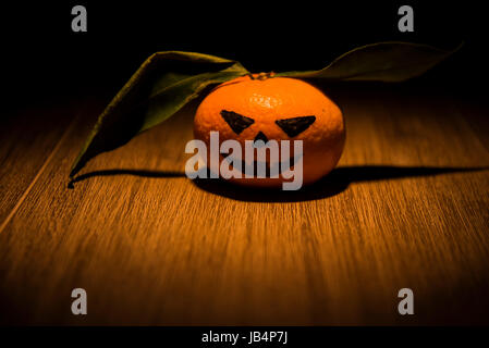 Mandarine Jack weißen Stockfoto