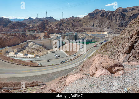 Großen Staumauer, Hoover-Damm in Nevada Stockfoto