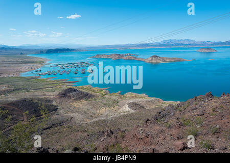 Schöner See, Lake Mead, in der Nähe von Hoover-Damm in Nevada Stockfoto