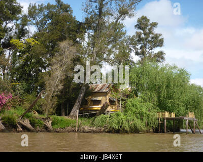 Haus in Tigre in Buones Aires Stockfoto