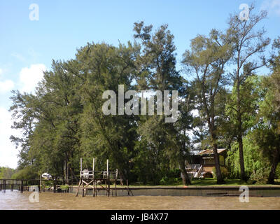 Haus in Tigre in Buones Aires Stockfoto