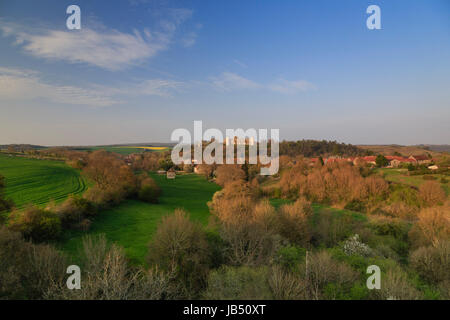 Frankreich, la Puisaye, Yonne (89), Druyes-Les-Belles-Fontaines / / Frankreich, die Puisaye, Yonne, Druyes-Les-Belles-Fontaines Stockfoto